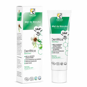 Dentifrice Blancheur Bio au Miel de Manuka IAA15+