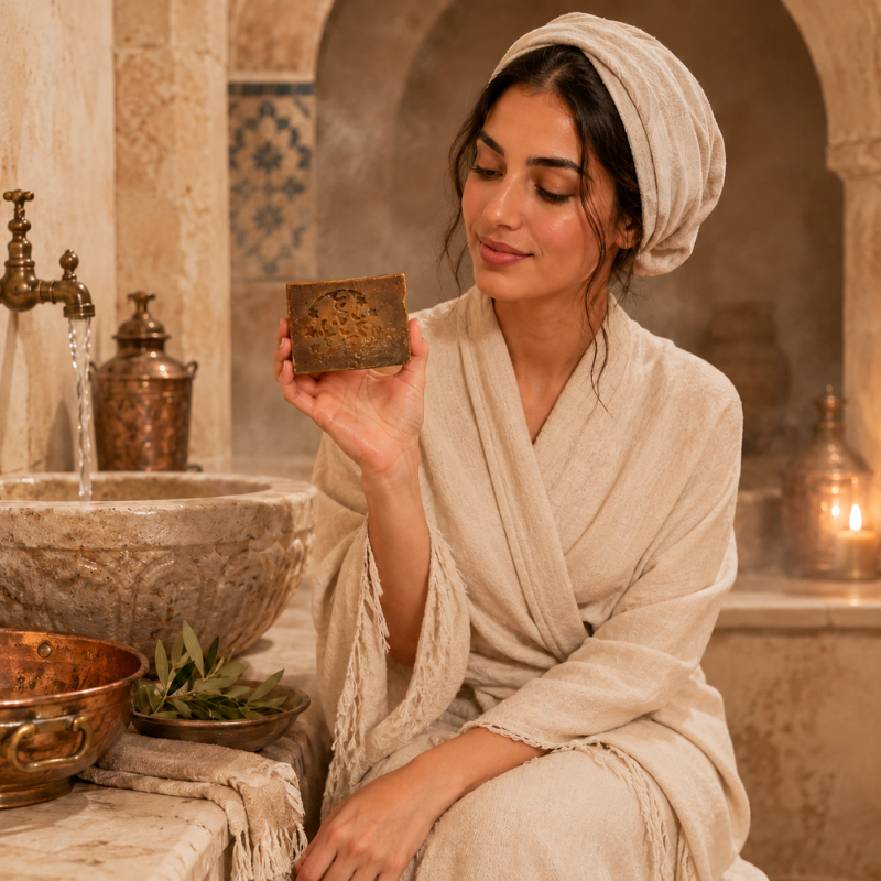 Savon d’Alep 40 % Laurier – Image 2