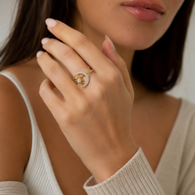 Bague – Éclat céleste – Image 3